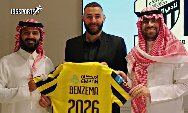 رسميًا بنزيما لاعبًا لاتحاد جدة السعودي