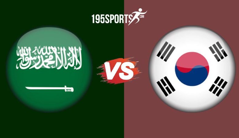 موعد مباراة السعودية وكوريا الجنوبية