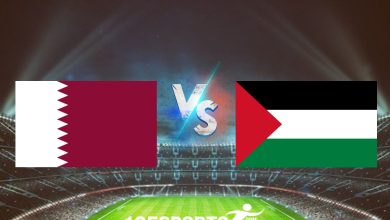 البث المباشر لمباراة قطر وفلسطين اليوم