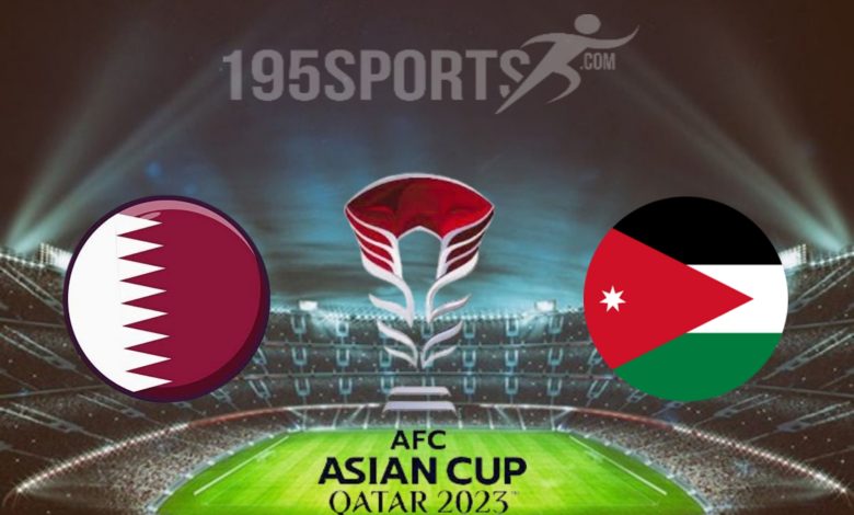 الشوط الثاني.. بث مباشر مباراة قطر والأردن