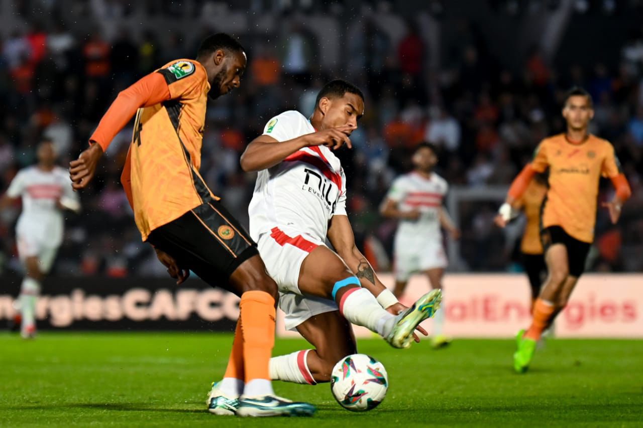 نتيجة مباراة الزمالك ونهضة بركان