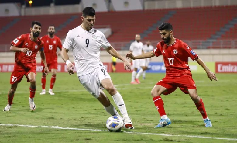 موعد مباراة فلسطين ولبنان في تصفيات كأس العالم 2026